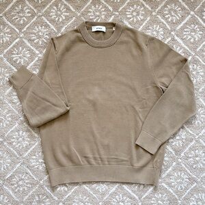 Buck Mason Driftwood Dyed Cotton Traveler Sweater